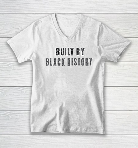 Built By Black History NBA Basketball V-Neck T-Shirt