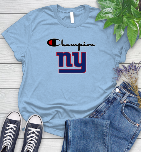NFL Football New York Giants Champion Shirt Women's T-Shirt 6