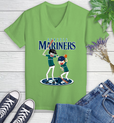 MLB Seattle Mariners Rick And Morty Baseball 87