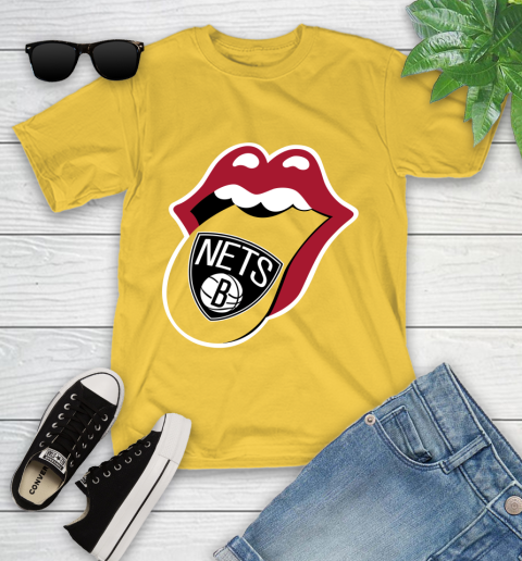 Brooklyn Nets NBA Basketball Lips I Root For My Team Adoring Fan 110