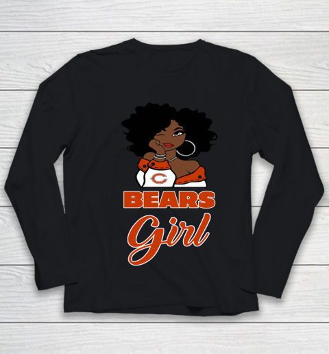 Chicago Bears Girl NFL Youth Long Sleeve