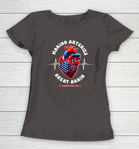 Making Arteries Great Again, Cardiac Cath Lab Women's T-Shirt 5
