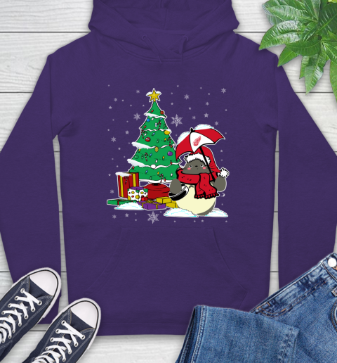 Detroit Red Wings NHL Hockey Cute Tonari No Totoro Christmas Sports Hoodie 5