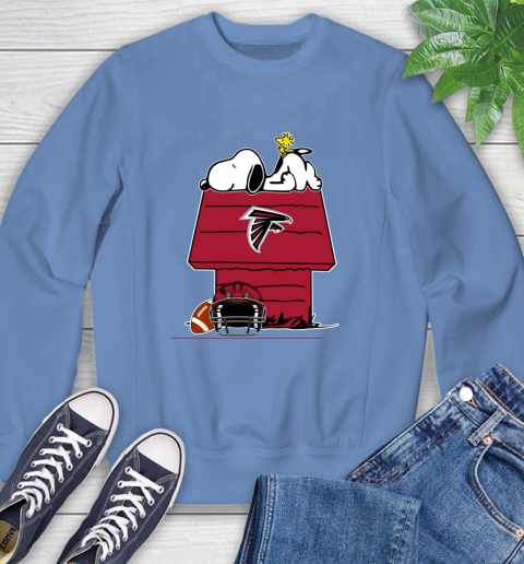 Atlanta Falcons NFL Football Snoopy Woodstock The Peanuts Movie Sweatshirt 11