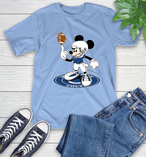 NFL Football Indianapolis Colts Cheerful Mickey Disney Shirt T-Shirt 12