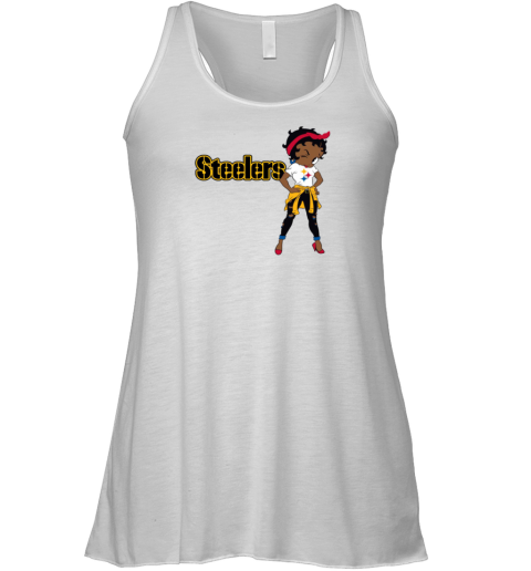 Betty Boop Pittsburgh Steelers Racerback Tank