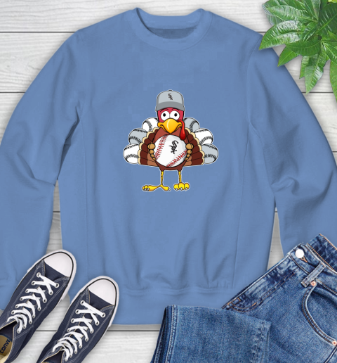 Chicago White Sox Turkey thanksgiving Sweatshirt 11
