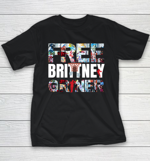Free Brittney Griner BG 42 Youth T-Shirt