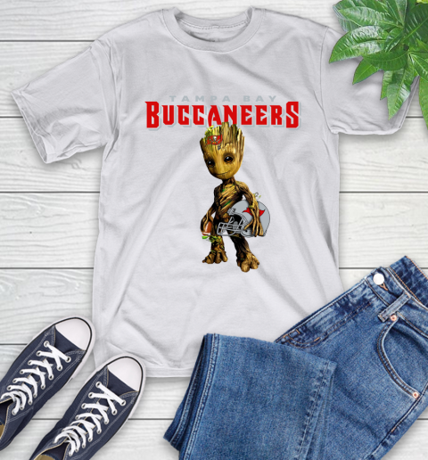 Tampa Bay Buccaneers NFL Football Groot Marvel Guardians Of The Galaxy T-Shirt 12