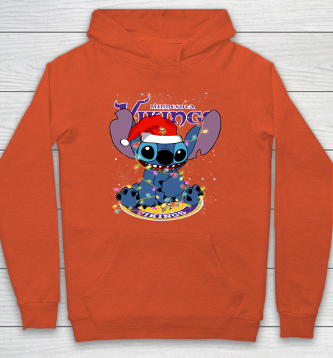 Minnesota Vikings NFL Football noel stitch Christmas Hoodie 3