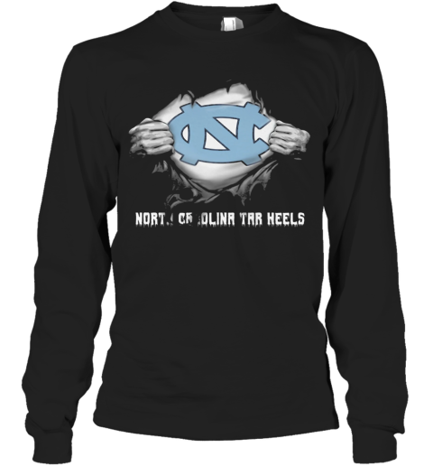 tar heels long sleeve shirt