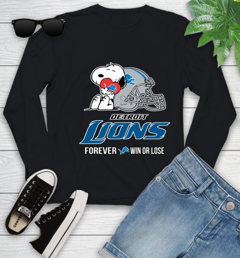 NFL The Peanuts Movie Snoopy Forever Win Or Lose Football Detroit Lions 126