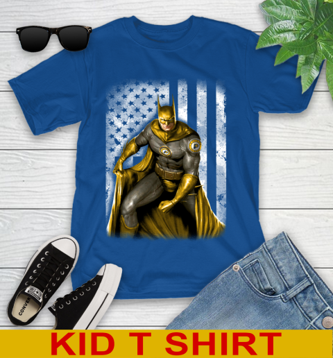 Indiana Pacers NBA Basketball Batman DC American Flag Shirt Youth T-Shirt 10