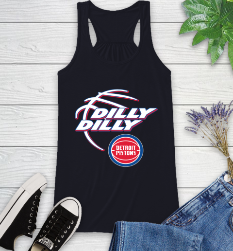 NBA Detroit Pistons Dilly Dilly Basketball Sports Racerback Tank 10