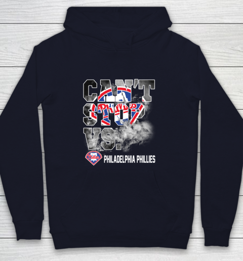 MLB Philadelphia Phillies Baseball Can't Stop Vs Phillies Youth Hoodie 2