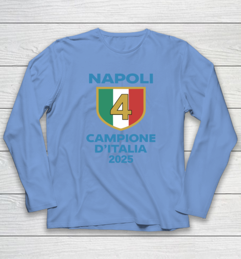 Napoli Campione D'Italia 2025 Long Sleeve T-Shirt 6