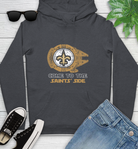 NFL Come To The New Orleans Saints Wars Football Sports Youth Hoodie 10
