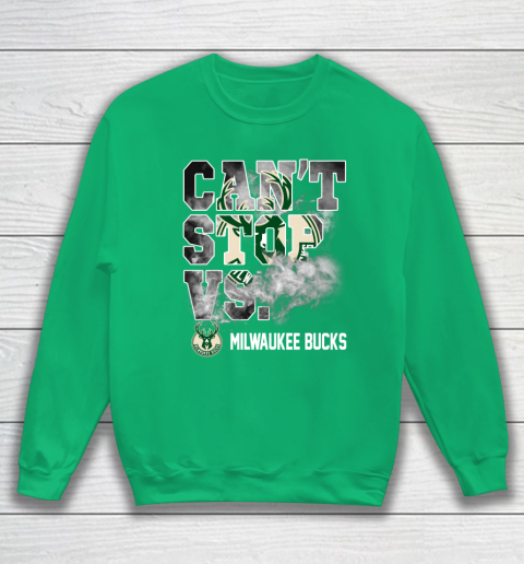 NBA Milwaukee Bucks Basketball Can't Stop Vs Sweatshirt 5