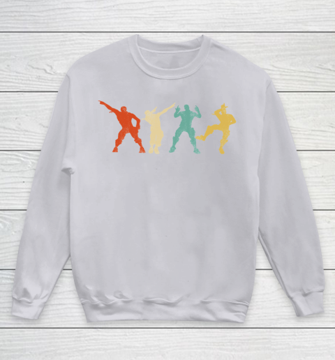 Fortnite Tshirt Battle Royale Victory Dance Cool Justice Dance Youth Sweatshirt 3