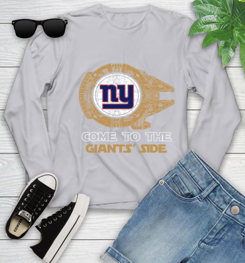 NFL Come To The New York Giants Wars Football Sports Youth Long Sleeve 5