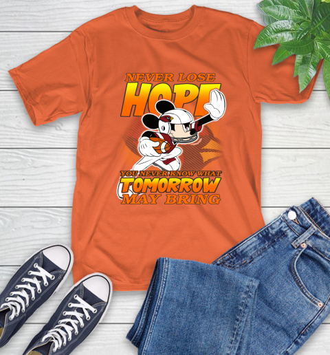 Atlanta Falcons NFL Football Mickey Disney Never Lose Hope (2) T-Shirt 4