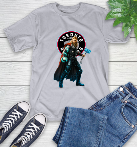 NBA Thor Avengers Endgame Basketball Toronto Raptors T-Shirt 6