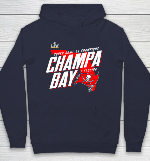 Champa Bay Tampa Bay Buccaneers Super Bowl LV Champions Hoodie 2