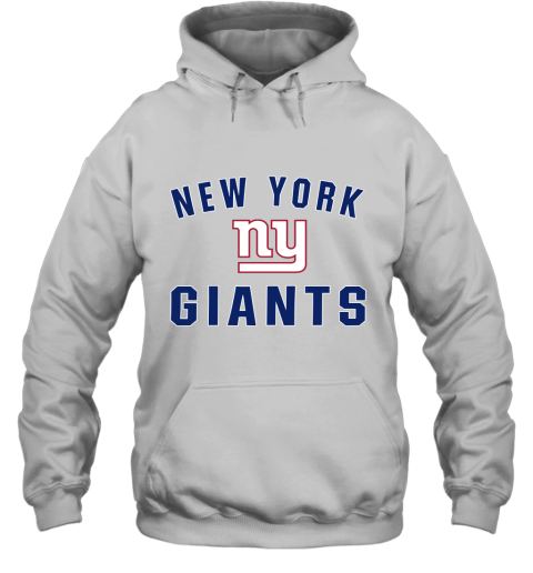 New York Giants NFL Line Gray Victory Hoodie