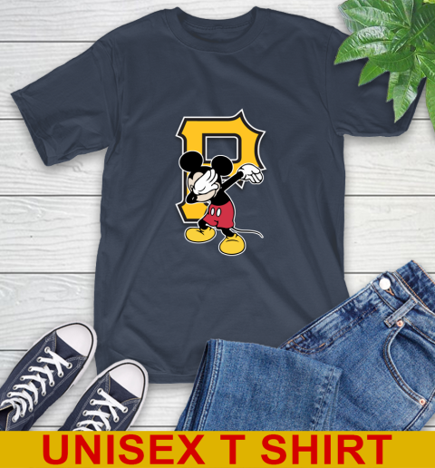 Pittsburgh Pirates MLB Baseball Dabbing Mickey Disney Sports T-Shirt 4