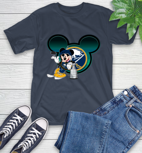 NHL Buffalo Sabres Stanley Cup Mickey Mouse Disney Hockey T Shirt T-Shirt 4