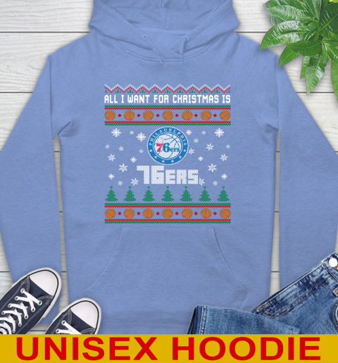 NBA All I Want For Christmas Is Philadelphia 76ers Basketball Sports 23