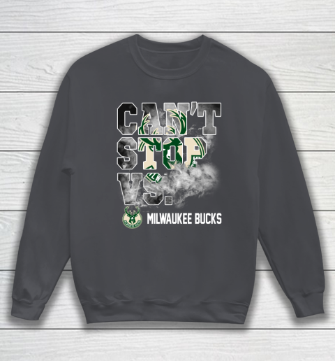 NBA Milwaukee Bucks Basketball Can't Stop Vs Sweatshirt 4