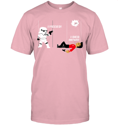 xzz2 star wars star trek a stormtrooper and a redshirt in a fight shirts jersey t shirt 60 front pink