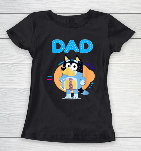 Family Blueys Love Dad Love Mom Blueys Love Mom Women's T-Shirt