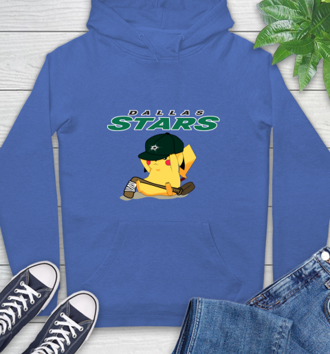 NHL Pikachu Hockey Sports Dallas Stars Hoodie 9