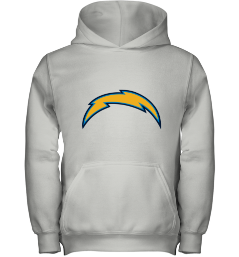 Los Angeles Chargers NFL Pro Line by Fanatics Branded Gray Victory Arch Youth Hoodie