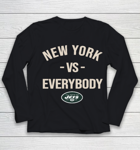 New York Jets Vs Everybody Youth Long Sleeve