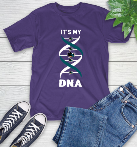 San Jose Sharks NHL Hockey It's My DNA Sports T-Shirt 5