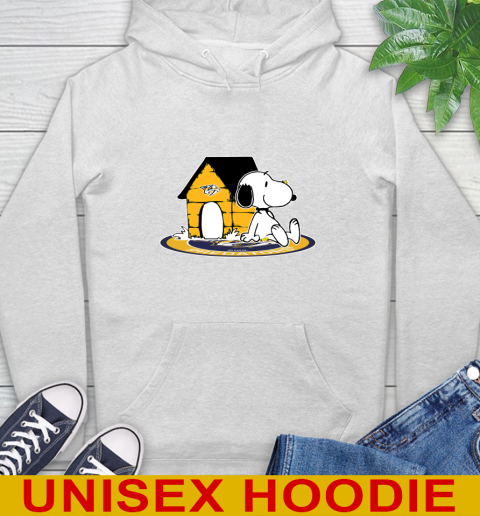 NHL Hockey Nashville Predators Snoopy The Peanuts Movie Shirt Hoodie