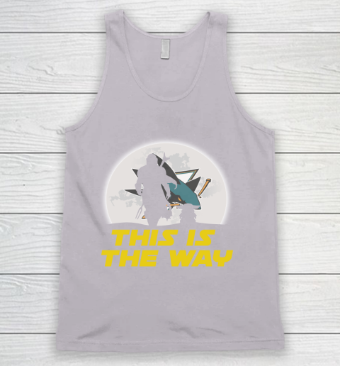 San Jose Sharks NHL Ice Hockey Star Wars Yoda And Mandalorian This Is The Way Tank Top 3