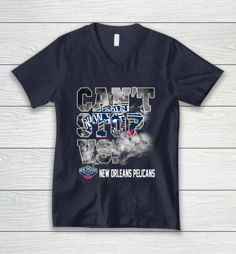 NBA New Orleans Pelicans Basketball Can't Stop Vs V-Neck T-Shirt 2