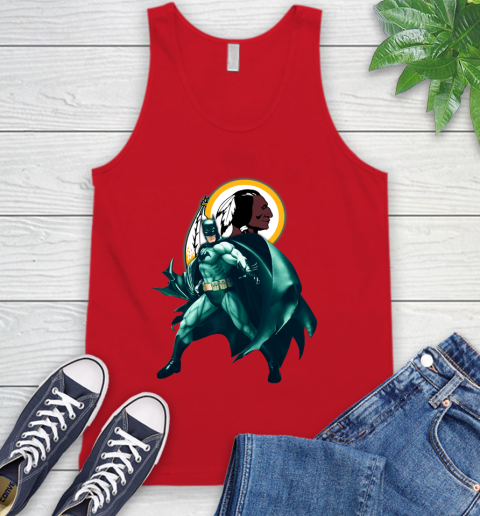 NFL Batman Football Sports Washington Redskins Tank Top 6