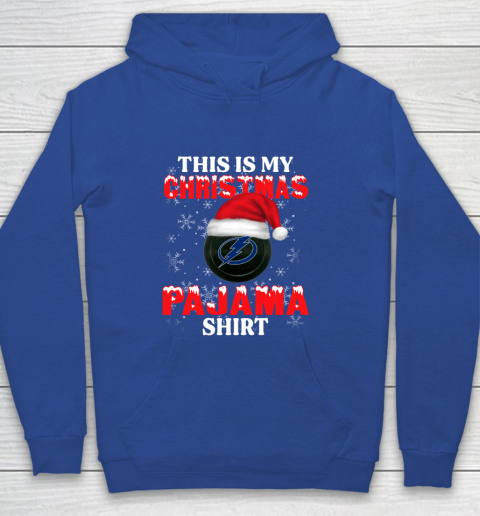 Tampa Bay Lightning This Is My Christmas Pajama Shirt NHL Youth Hoodie 6