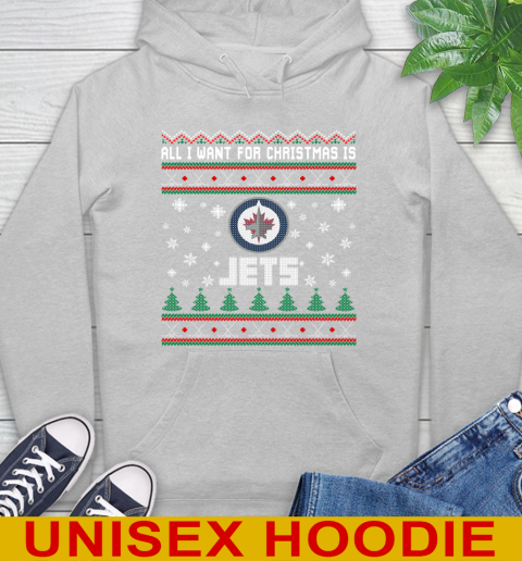 Winnipeg Jets NHL Hockey All I Want For Christmas Is My Team Sports 18