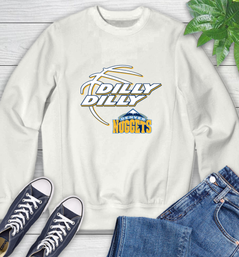 NBA Denver Nuggets Dilly Dilly Basketball Sports Sweatshirt