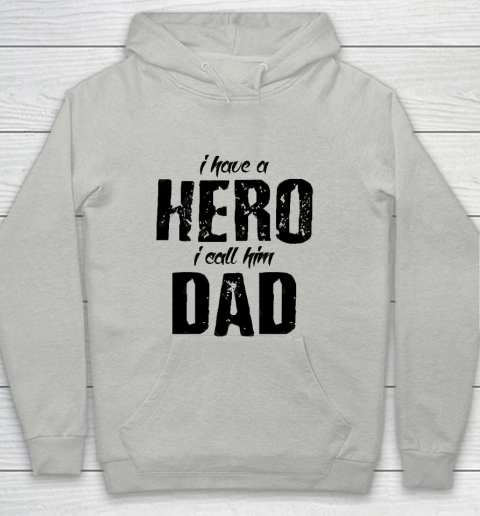 Father's Day Funny Gift Ideas Apparel  Hero Called Dad Youth Hoodie