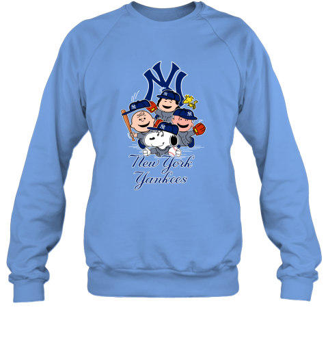 MLB New York Yankees Snoopy Woodstock The Peanuts Movie Baseball T Shirt  Hoodie