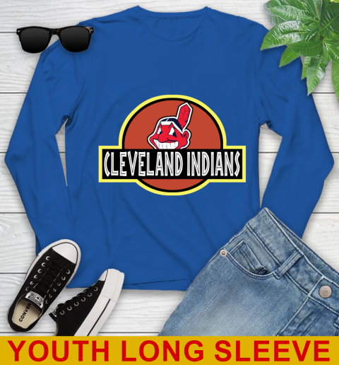 MLB Cleveland Indians Jurassic Park Dinosaur Movie Baseball Sports 131