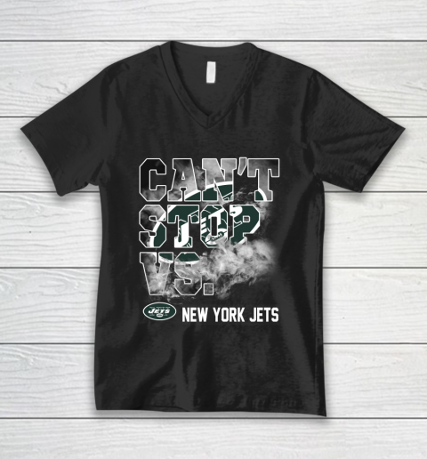 NFL New York Jets Can't Stop Vs V-Neck T-Shirt
