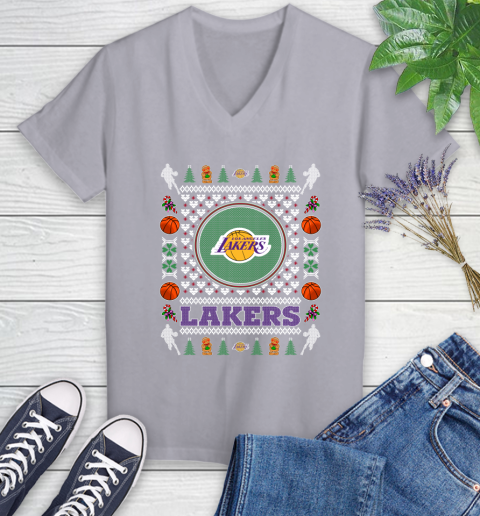 Los Angeles Lakers Merry Christmas NBA Basketball Loyal Fan Ugly Shirt 77